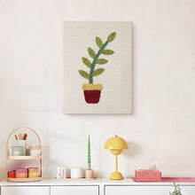 Afbeelding in Gallery-weergave laden, Punch Needle Pakket met frame - Vreugde in Pot