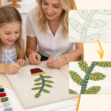 Afbeelding in Gallery-weergave laden, Punch Needle Pakket met frame - Vreugde in Pot