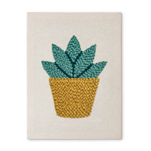 Afbeelding in Gallery-weergave laden, Punch Needle Pakket met frame - Zonnige Vetplant