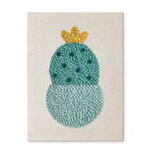 Afbeelding in Gallery-weergave laden, Punch Needle Pakket met frame - Kleine Blije Cactus