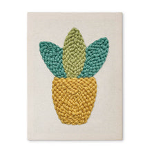 Afbeelding in Gallery-weergave laden, Punch Needle Pakket met frame - Mini Groen