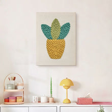 Afbeelding in Gallery-weergave laden, Punch Needle Pakket met frame - Mini Groen