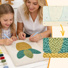 Afbeelding in Gallery-weergave laden, Punch Needle Pakket met frame - Mini Groen