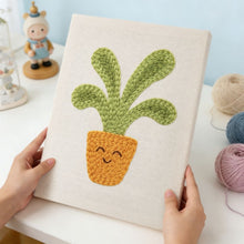 Afbeelding in Gallery-weergave laden, Punch Needle Pakket met frame - Bladrijke Vreugde