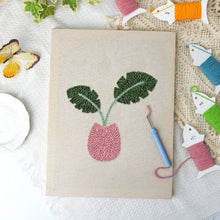 Afbeelding in Gallery-weergave laden, Punch Needle Pakket met frame - Tropische Bloei