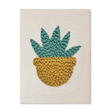 Afbeelding in Gallery-weergave laden, Punch Needle Pakket met frame - Zongekuste Vetplant