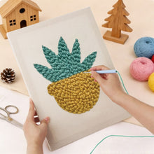 Afbeelding in Gallery-weergave laden, Punch Needle Pakket met frame - Zongekuste Vetplant