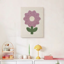 Afbeelding in Gallery-weergave laden, Punch Needle Pakket met frame - Sering Bloem