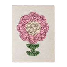 Afbeelding in Gallery-weergave laden, Punch Needle Pakket met frame - Roze Bloemblaadjes
