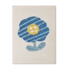 Afbeelding in Gallery-weergave laden, Punch Needle Pakket met frame - Blauwe Bloem