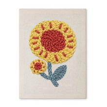 Afbeelding in Gallery-weergave laden, Punch Needle Pakket met frame - Zonnebloem