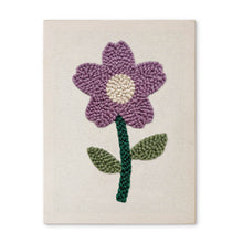 Afbeelding in Gallery-weergave laden, Punch Needle Pakket met frame - Zachte Lentebloem
