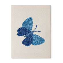 Afbeelding in Gallery-weergave laden, Punch Needle Pakket met frame - Blauwe Droom Vlinder