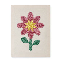 Afbeelding in Gallery-weergave laden, Punch Needle Pakket met frame - Lente Bloemblaadjes