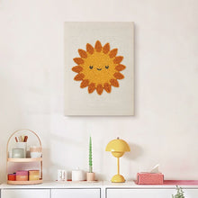 Afbeelding in Gallery-weergave laden, Punch Needle Pakket met frame - Lachende Zon