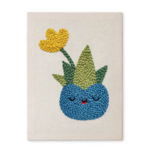 Afbeelding in Gallery-weergave laden, Punch Needle Pakket met frame - Blije Vetplant
