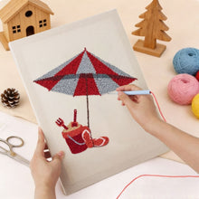 Afbeelding in Gallery-weergave laden, Punch Needle Pakket met frame - Zomer Sfeer