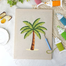 Afbeelding in Gallery-weergave laden, Punch Needle Pakket met frame - Palmen Paradijs