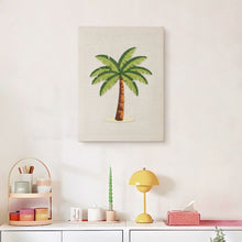 Afbeelding in Gallery-weergave laden, Punch Needle Pakket met frame - Palmen Paradijs