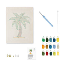 Afbeelding in Gallery-weergave laden, Punch Needle Pakket met frame - Eiland Ontsnapping