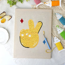 Afbeelding in Gallery-weergave laden, Punch Needle Pakket met frame - Vrede en Glans