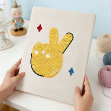 Afbeelding in Gallery-weergave laden, Punch Needle Pakket met frame - Vrede en Glans