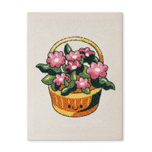Afbeelding in Gallery-weergave laden, Punch Needle Pakket met frame - Bloemenmand