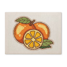 Afbeelding in Gallery-weergave laden, Punch Needle Pakket met frame - Verse Sinaasappels