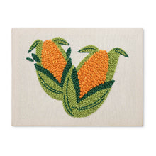 Afbeelding in Gallery-weergave laden, Punch Needle Pakket met frame - Gouden Maïs