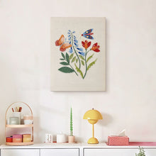 Afbeelding in Gallery-weergave laden, Punch Needle Pakket met frame - Bloeiende Vlinder