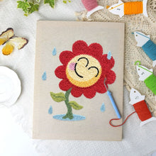 Afbeelding in Gallery-weergave laden, Punch Needle Pakket met frame - Vreugde op Regenachtige Dag