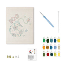 Afbeelding in Gallery-weergave laden, Punch Needle Pakket met frame - Voetbalsterren