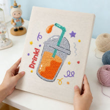 Afbeelding in Gallery-weergave laden, Punch Needle Pakket met frame - Bruisend Plezier