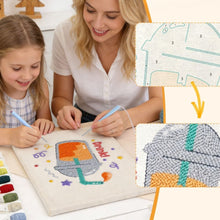 Afbeelding in Gallery-weergave laden, Punch Needle Pakket met frame - Bruisend Plezier