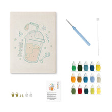 Afbeelding in Gallery-weergave laden, Punch Needle Pakket met frame - Bruisend Plezier