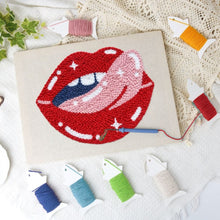 Afbeelding in Gallery-weergave laden, Punch Needle Pakket met frame - Sterrenkus