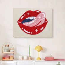 Afbeelding in Gallery-weergave laden, Punch Needle Pakket met frame - Sterrenkus