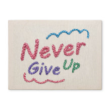 Afbeelding in Gallery-weergave laden, Punch Needle Pakket met frame - Never Give Up