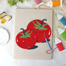 Afbeelding in Gallery-weergave laden, Punch Needle Pakket met frame - Verse Tomaten