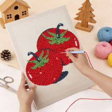 Afbeelding in Gallery-weergave laden, Punch Needle Pakket met frame - Verse Tomaten