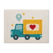 Afbeelding in Gallery-weergave laden, Punch Needle Pakket met frame - Liefdesbezorging