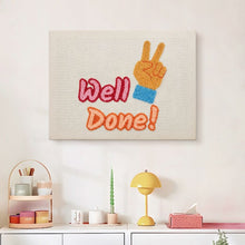 Afbeelding in Gallery-weergave laden, Punch Needle Pakket met frame - Well Done