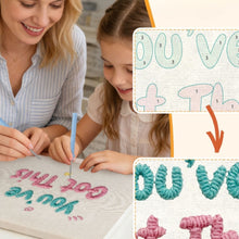 Afbeelding in Gallery-weergave laden, Punch Needle Pakket met frame - You've Got This