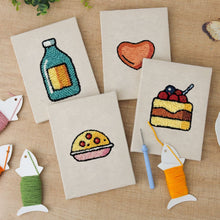 Afbeelding in Gallery-weergave laden, Punch Needle Set (4 stuks) met frames - Heerlijke Favorieten 1
