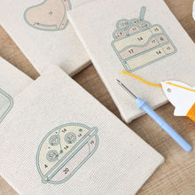 Afbeelding in Gallery-weergave laden, Punch Needle Set (4 stuks) met frames - Heerlijke Favorieten 1