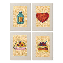 Afbeelding in Gallery-weergave laden, Punch Needle Set (4 stuks) met frames - Heerlijke Favorieten 2