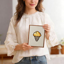 Afbeelding in Gallery-weergave laden, Punch Needle Set (4 stuks) met frames - Heerlijke Hapjes Collectie 1