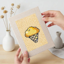 Afbeelding in Gallery-weergave laden, Punch Needle Set (4 stuks) met frames - Heerlijke Hapjes Collectie 2