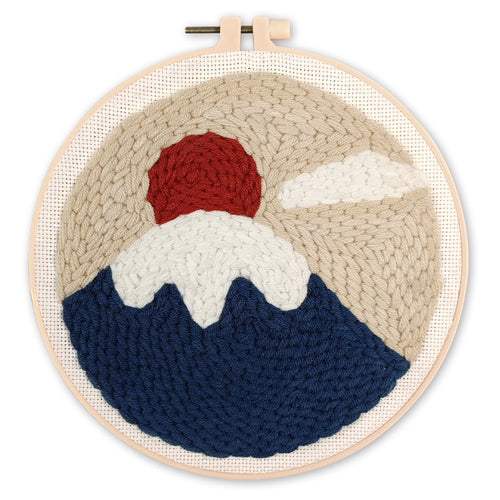 Punch Needle pakket Besneeuwde Zonsopgang