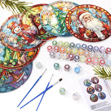 Afbeelding in Gallery-weergave laden, Schilderen op Nummer Tafelsets 20 cm (6 stuks) - Creatief Kerstcadeau